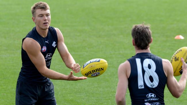 Is Patrick Cripps still a KFC SuperCoach premium? Picture: Andrew Henshaw