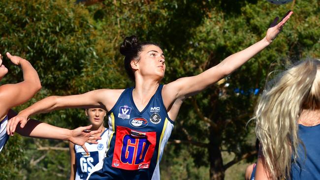 Grace Markovic in action for the NFNL inter-league team. Picture: Stephen Harman