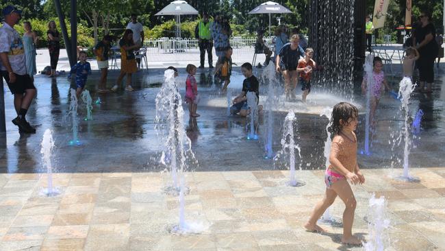 Australia Day celebrations at the Nicholas Precinct, Ipswich. January 26, 2023. Picture: Nicola McNamara