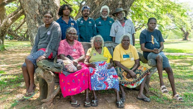 Wagiman traditional owners in the Northern Territory. Picture: Aengus Cassidy