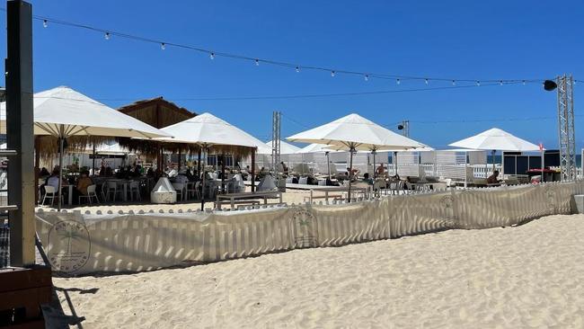 The Beach Bar at Kurrawa on the Gold Coast.