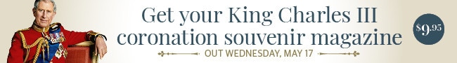 King Charles III coronoation souvenir magazine promo banner