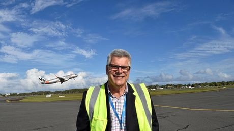 Sunshine Coast Airport CEO Peter Pallot. Picture: Warren Lynam