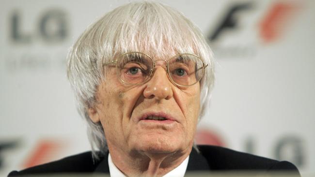 Former owner of Formula One Bernie Ecclestone revealed that he knew about the controversy surrounding the 2008 drivers’ championship. Picture: AP Photo/Alastair Grant