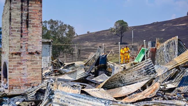 The big clean-up continues. Picture: Simon Dallinger