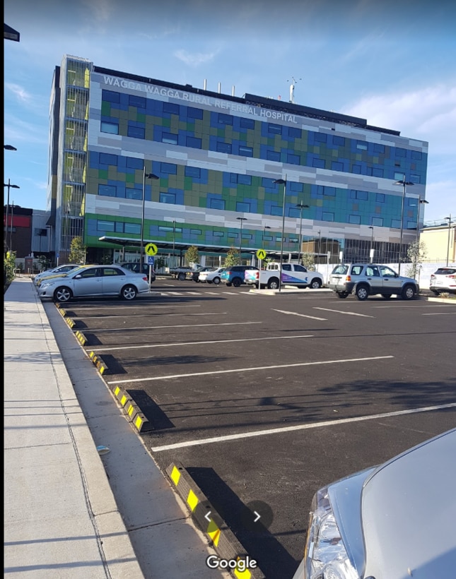 Some of the current car spaces at the health facility. Picture – Google Maps.