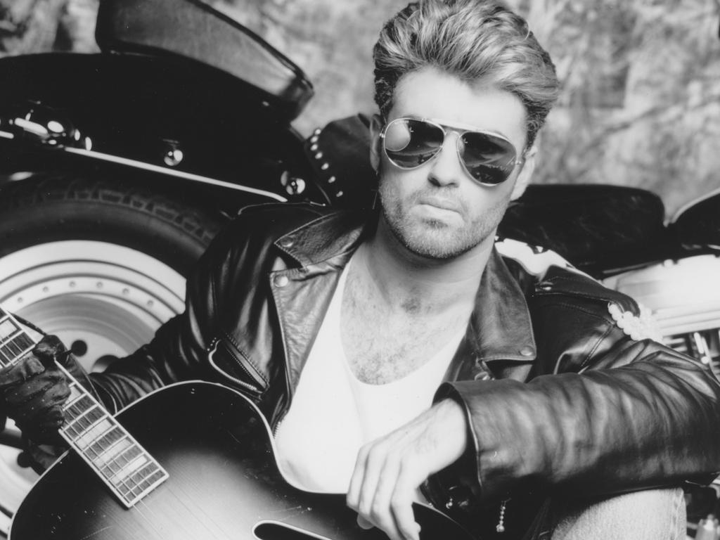 George Michael during his Faith period. Picture: Supplied