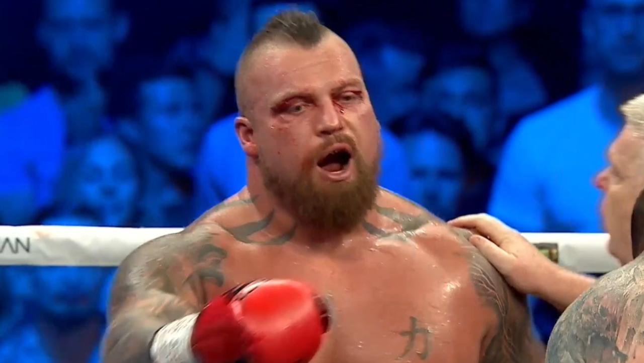 Thor Bjornsson vs Eddie Hall boxing result Video of Mountain, Game of Thrones, fighting strongman rival news.au — Australias leading news site