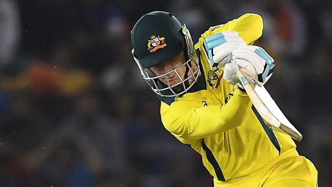 Handscomb hasn’t backed down from the challenge. Image: Prakash Singh / AFP.