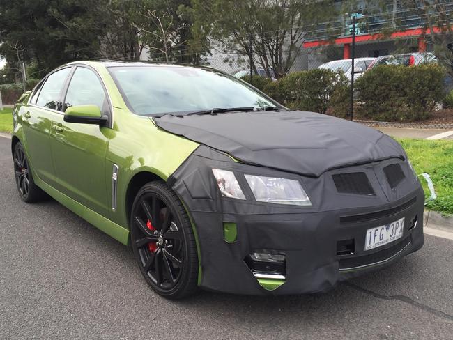 Changes are expected to be made to the bonnet and front bumper. Picture: Supplied