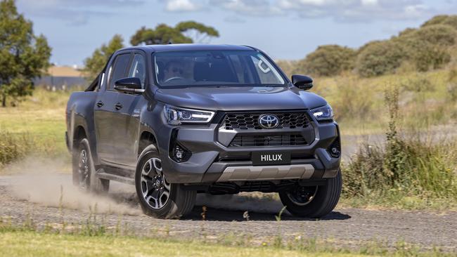 The 2024 HiLux benefits from a subtle facelift. Photo: Toyota