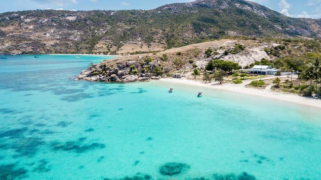 Lizard Island on the Great Barrier Reef, about 250km north of Cairns.