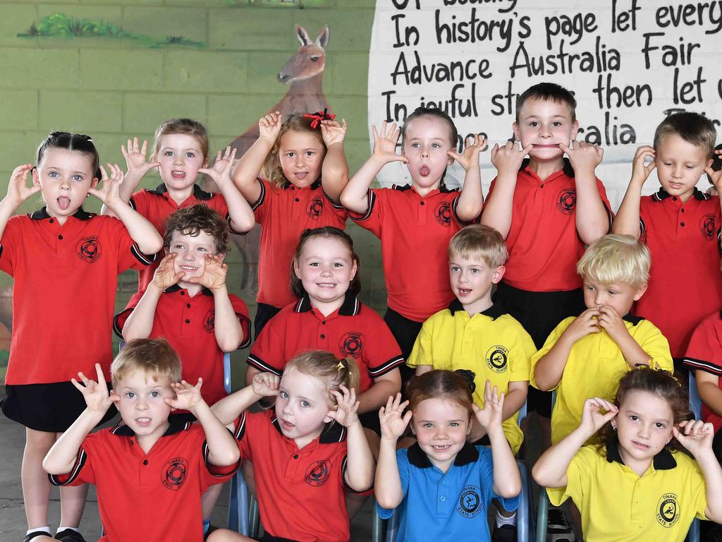 MY FIRST YEAR: Tinana State School Prep D. Picture: Patrick Woods.