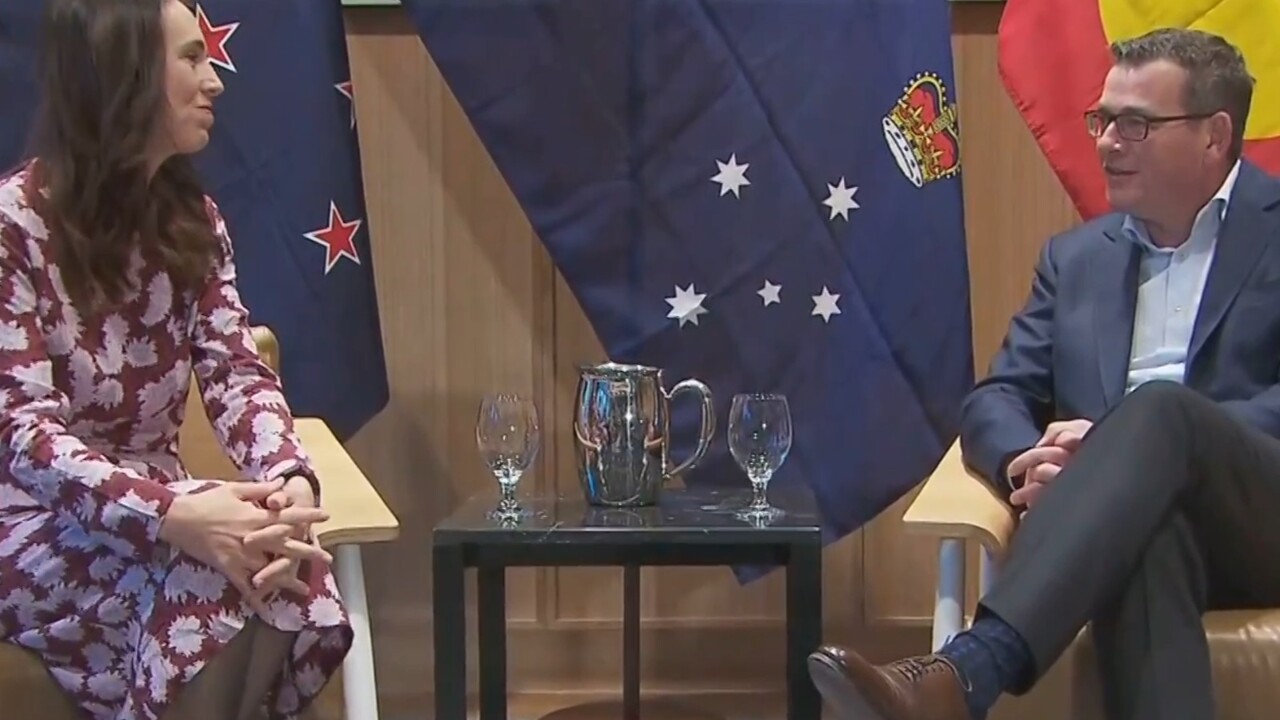 Jacinda Ardern visits Australia for trade talks