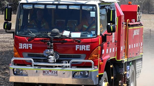 The CFA is battling a blaze at an almond plant in the state’s north.