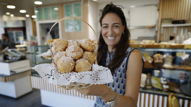 Linda Kabla, from Patisserie Maison Victoria, shows off the delicious treats. Picture: Michael Klein