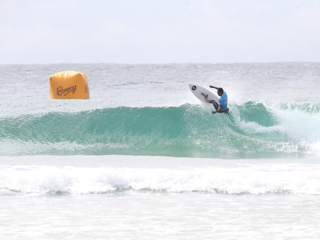 Bonsoy Gold Coast Pro at Snapper Rocks Heat 2. Photo of C Costa. 27 April 2024 Coolangatta Picture by Richard Gosling