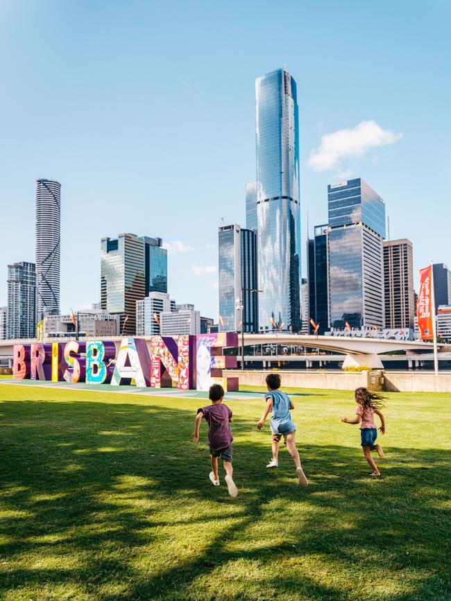 South Bank’s much-snapped sign.