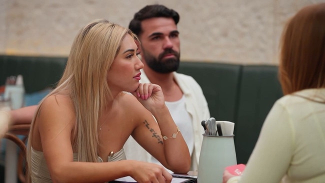 Awhina Rutene and Adrian Araouzou’s relationship on Season 12 faced early tension when Adrian voiced concerns about dating a mother and expressed uncertainty about loving her child as his own. Despite choosing to stay together after the final vows, the couple eventually split, with Awhina later revealing they were no longer on speaking terms. Picture: Supplied