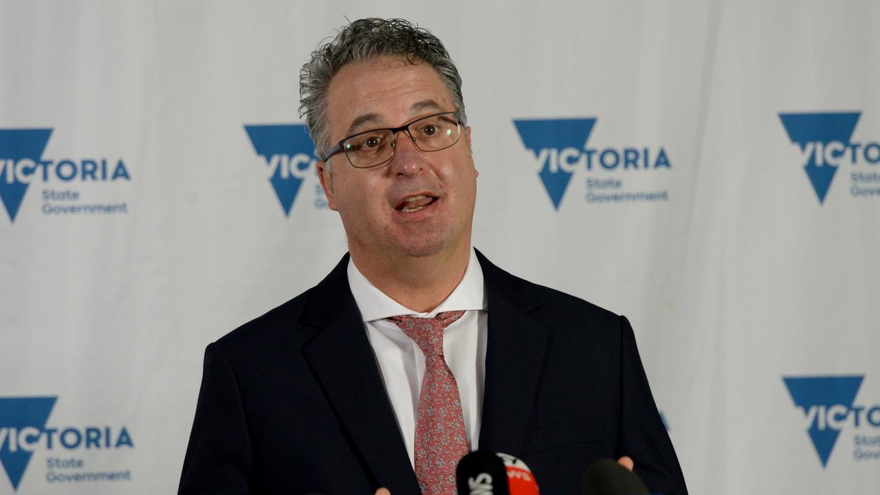 Victorian Chamber of Commerce and Industry chief executive Paul Guerra is calling for some bike lanes in the CBD to go. Picture: NCA NewsWire / Andrew Henshaw