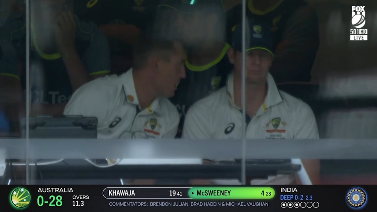 Marnus Labuschagne and Steve Smith's hilarious one-sided conversation