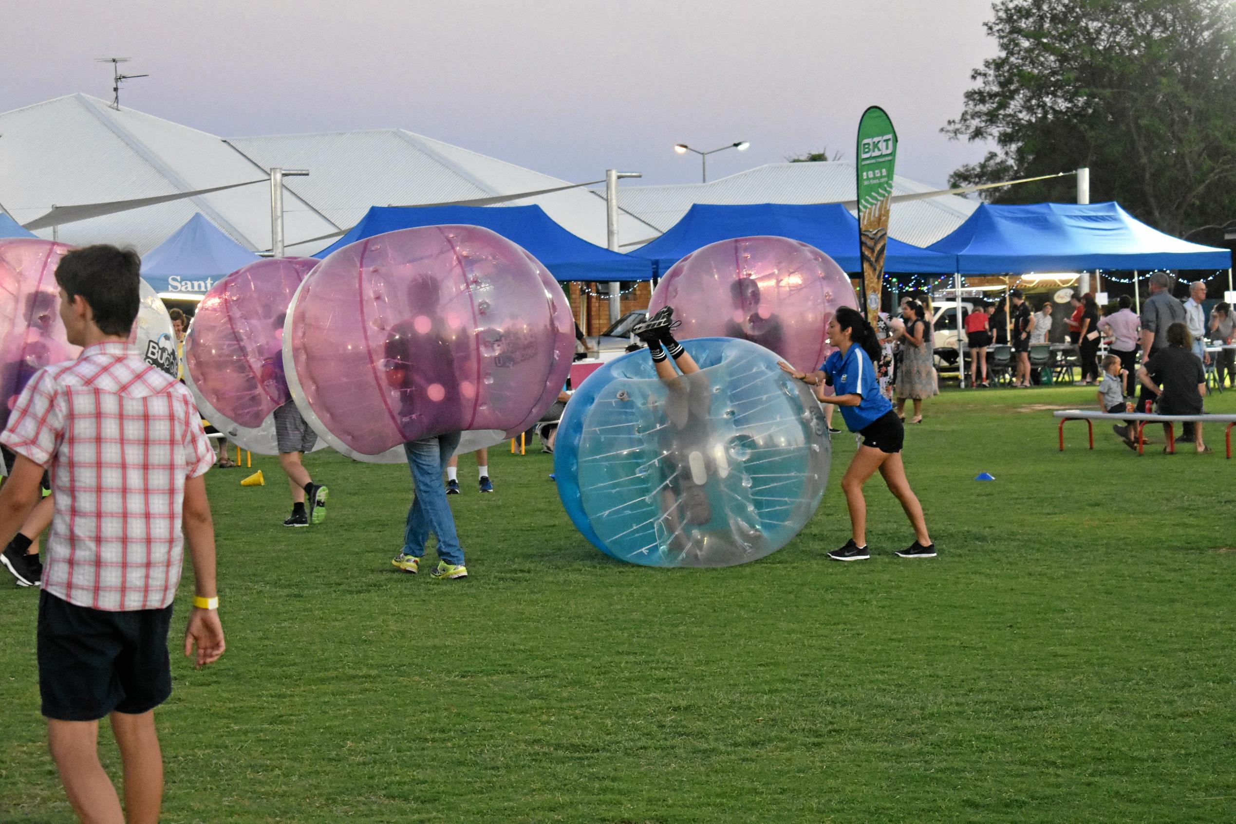 Fun times at the St John's Moonlight Fair on Friday night. Picture: Jorja McDonnell