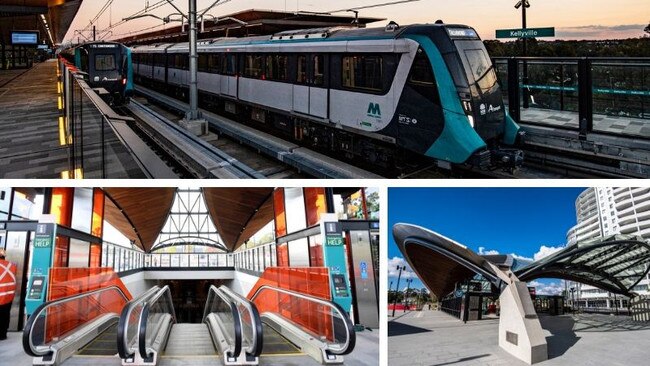 Sydney Metro Northwest opening day design.