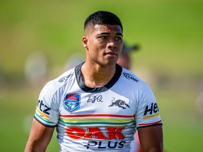 Brian To'o in his NSW Cup days. Picture: Penrith Panthers