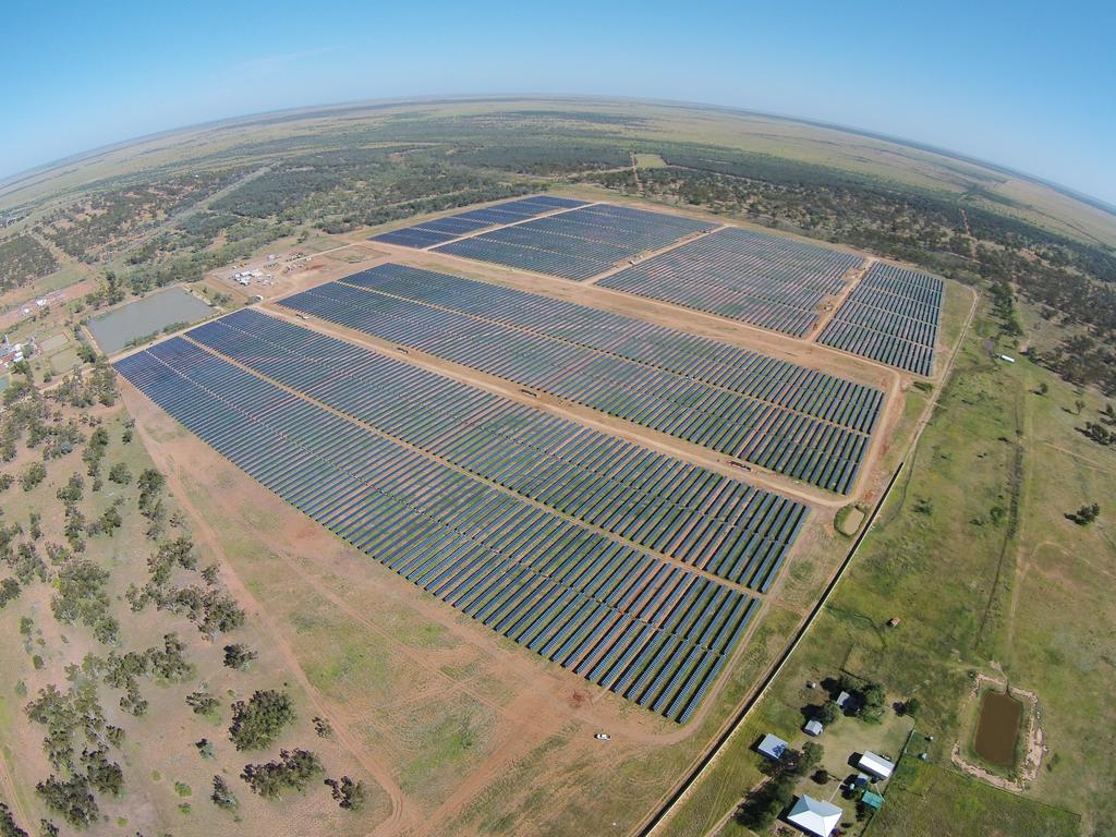 The Barcaldine Remote Community Solar Farm. Picture: Supplied