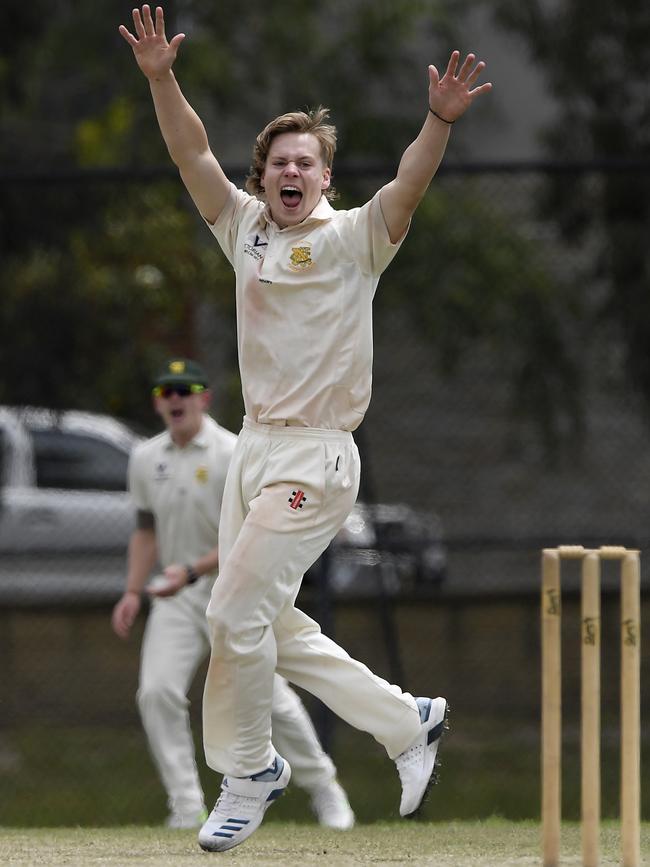 Michael Edwards in action for Northcote. Picture: Andy Brownbill