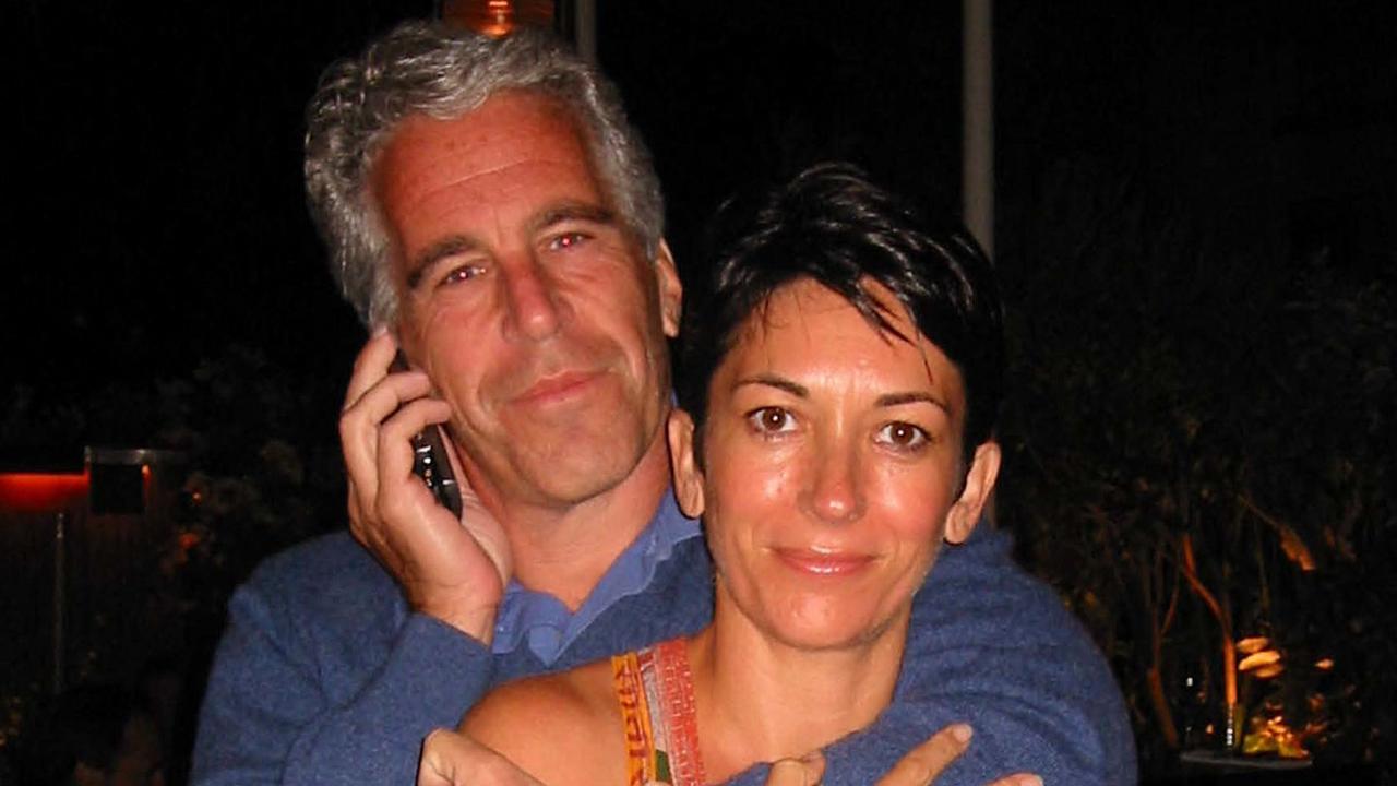 British socialite Ghislaine Maxwell and US financier Jeffrey Epstein.