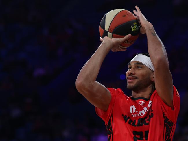 Wildcats star Keanu Pinder looked sharp in shootaround, then went out and put 29 points on the Phoenix. Picture: Getty Images