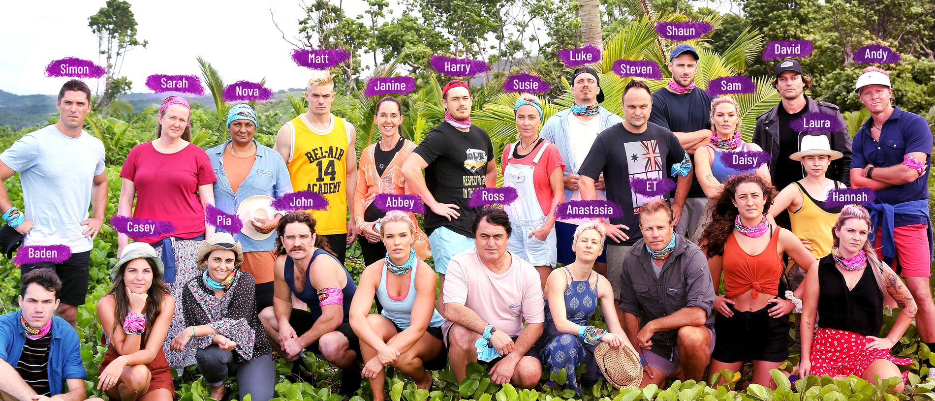 The full cast of this year's Survivor has been revealed. 