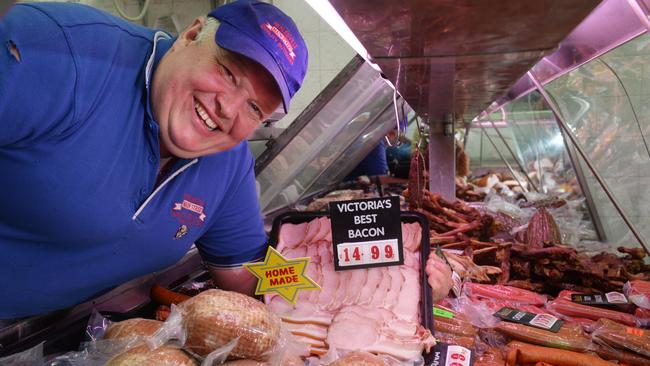 Stephen Hollis from Healesville said butcher prices haven’t changed much.