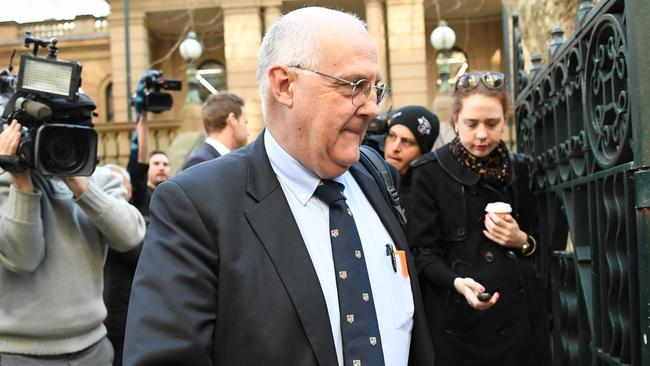 Ian Lloyd QC at Central Local Court. (AAP Image)