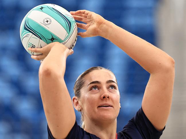 Sophie Garbin slotted seamlessly into the Vixens’ line-up. Picture: Getty Images