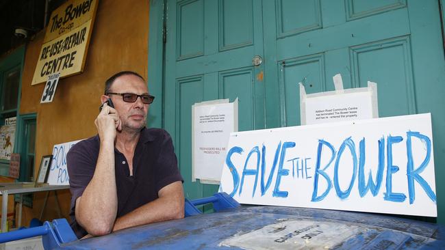 Bower general manager Guido Verbist outside the Bower. Picture: John Appleyard