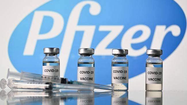 Victorian’s health minister Martin Foley says Pfizer is looking out for Pfizer with its fourth-dose Covid vaccine claim. Picture: AFP