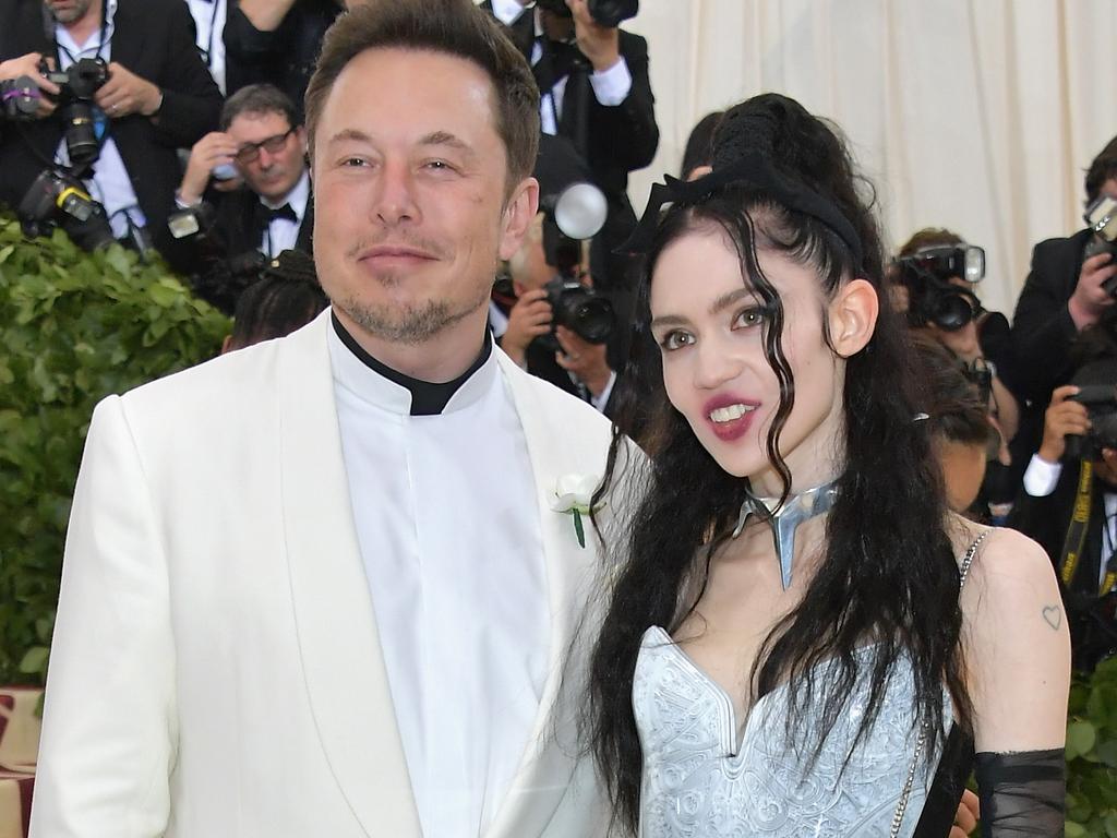 Grimes and Musk welcomed their first child in May 2020. Picture: Neilson Barnard/Getty Images