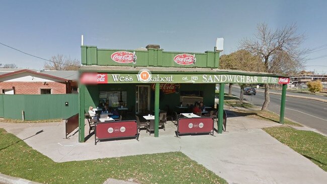 Wes's Walkabout was one of the shops vandalised during Dylan Jacobsen's rampage. Picture: Google