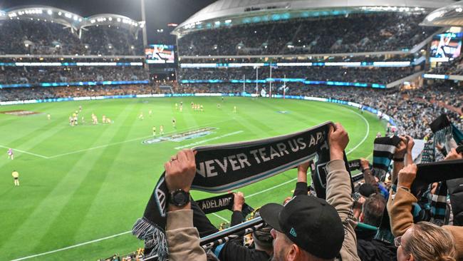 Fans who attend all home games would have to fork out $420 on carparking. Picture: Brenton Edwards