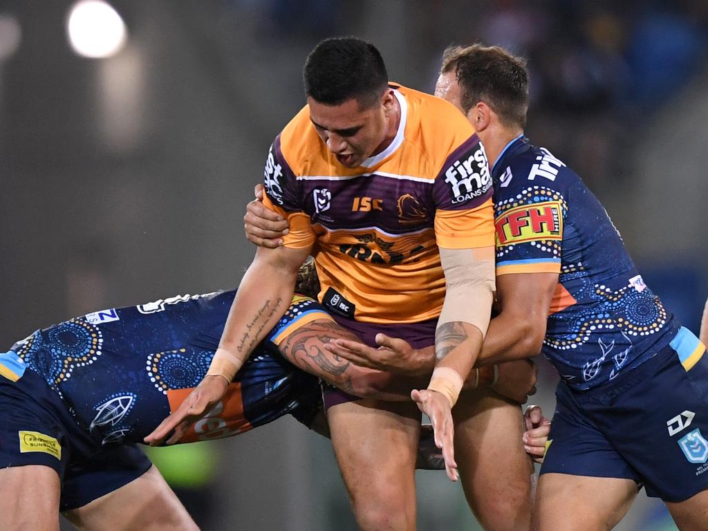 NRL 2022: Keenan Palasia requests release from Brisbane Broncos