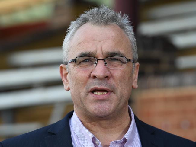 Adelaide Football League chief executive John Kernahan at Thebarton. Picture: Tricia Watkinson