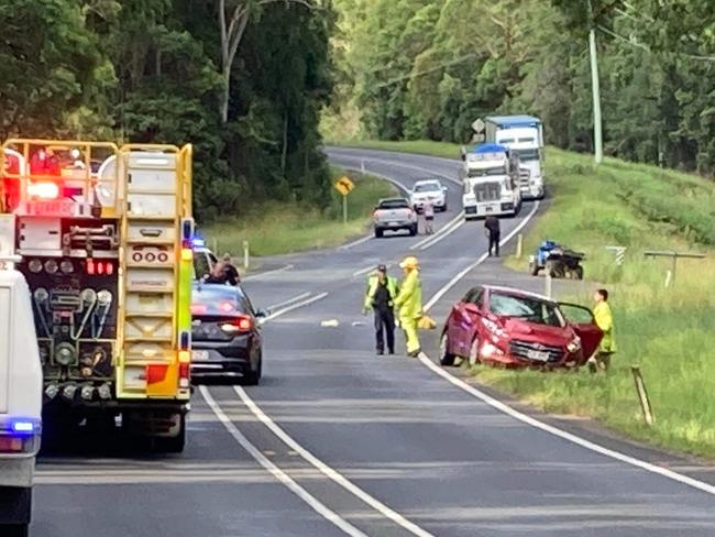 A teenage boy is fighting for life in hospital after being struck by a car at Canina.