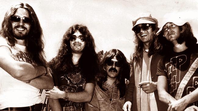 Deep Purple in 1975.