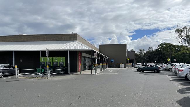 The incident occurred in the carpark of Woolworths at Settlement City in Port Macquarie.