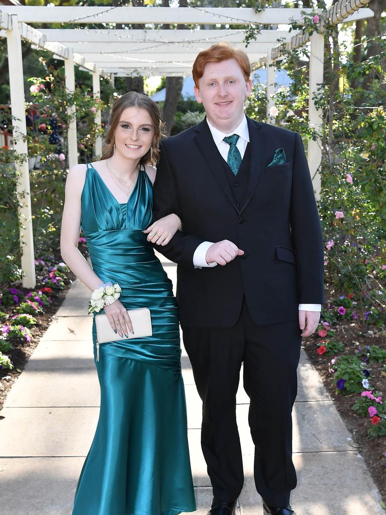 Rose Beveridge and Sean Woodall at Glennie School Formal. Picture: Patrick Woods.