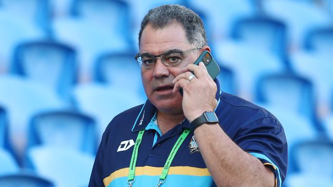 Mal Meninga is set to chose between the Titans and Fox Sports. Picture: Chris Hyde/Getty