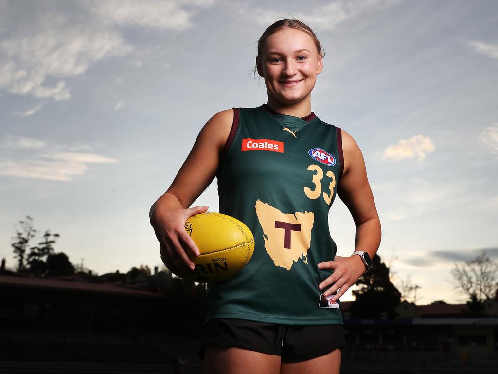 Tassie tackling machine keen to seize surprise AFLW chance The