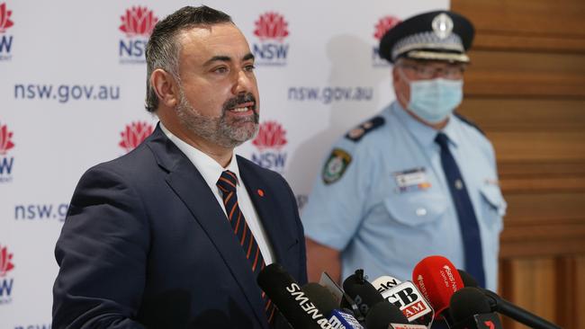 Deputy Premier John Barilaro said the State Government would consider tightening restrictions for travelling tradespeople. Lisa Maree Williams/Getty Images.